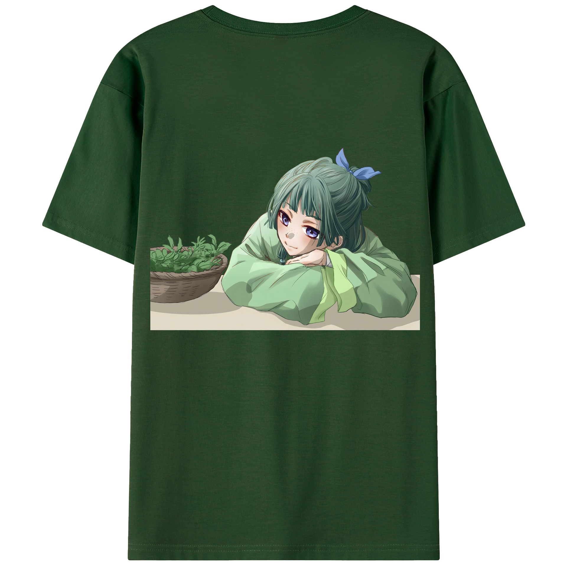（画像用） 薬屋のひとりごと The Apothecary Diaries 綿100％半袖Tシャツ（背面プリント）